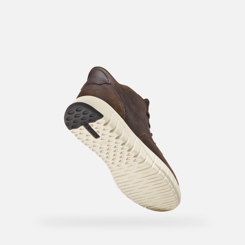 Scarpe slip in FLEXTRIDE PLUS UOMO Testa di moro - image number 7 | GEOX