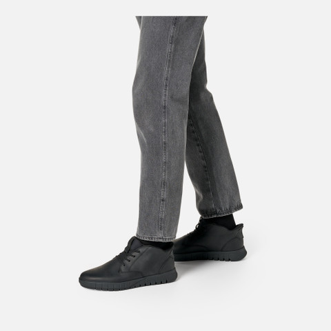 Stivaletti slip in FLEXTRIDE PLUS UOMO Nero - image number 2 | GEOX