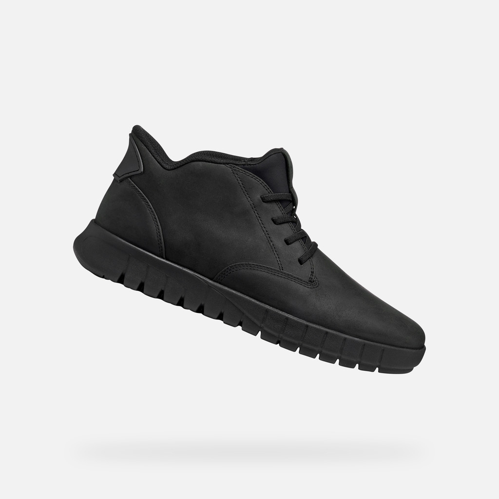 Mid calf boots FLEXTRIDE PLUS MAN Black - image number 0 | GEOX