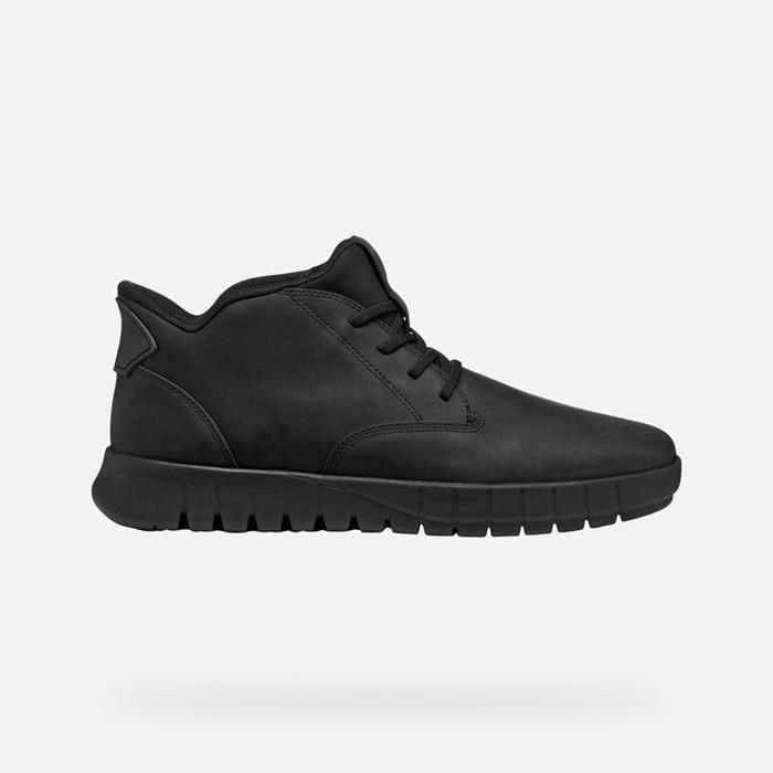 Mid calf boots FLEXTRIDE PLUS MAN Black | GEOX
