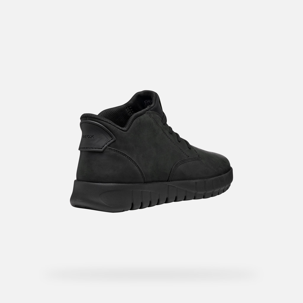 Mid calf boots FLEXTRIDE PLUS MAN Black - image number 4 | GEOX