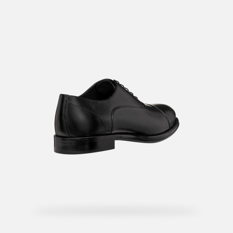 Leather shoes BARBERIGO MAN Black - image number 4 | GEOX