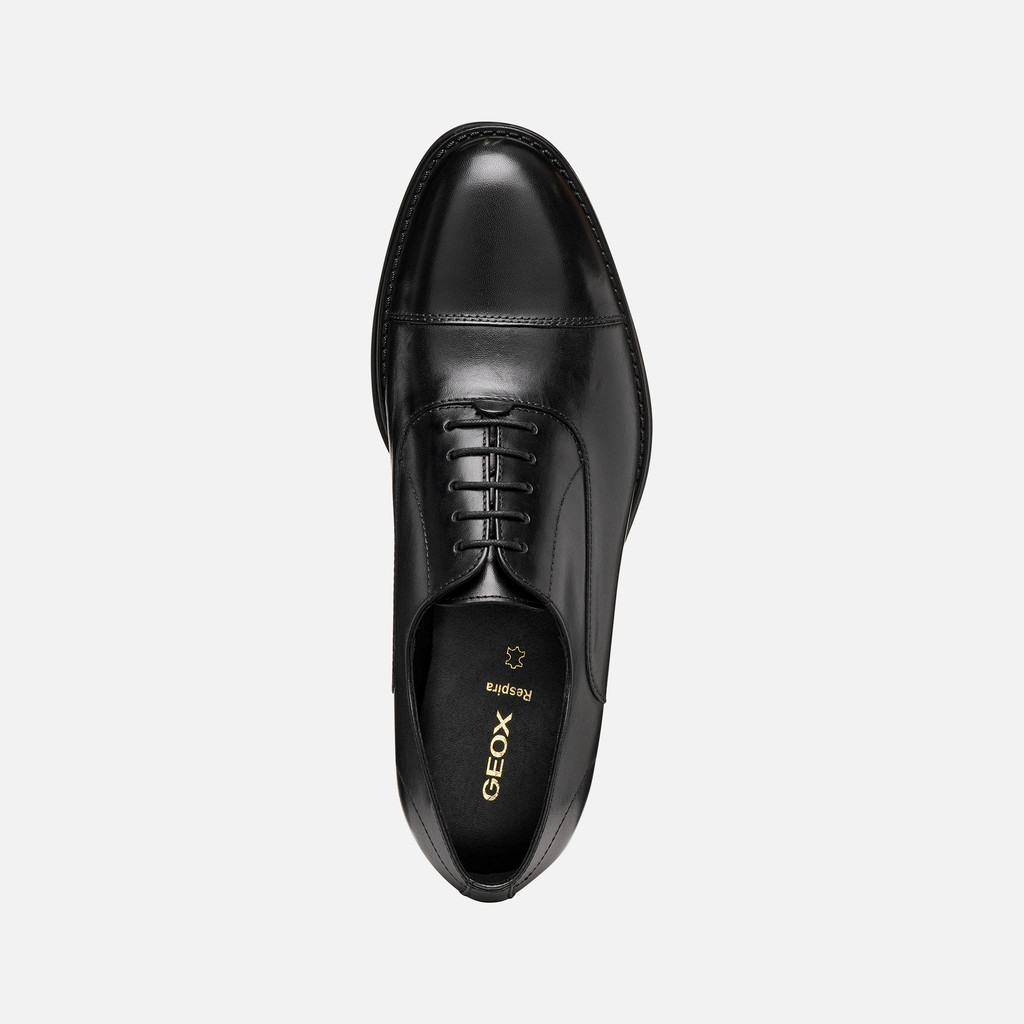 Leather shoes BARBERIGO MAN Black - image number 5 | GEOX