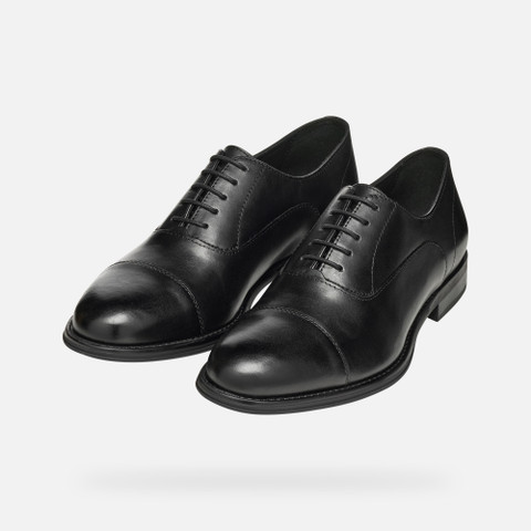 Leather shoes BARBERIGO MAN Black - image number 8 | GEOX