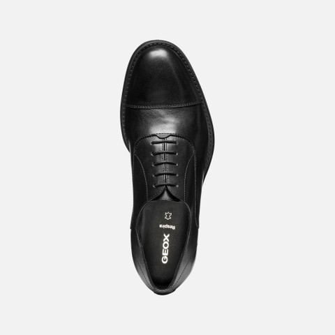 Leather shoes BARBERIGO MAN Black - image number 5 | GEOX