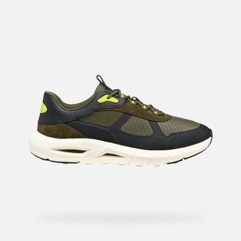 Low top sneakers SPHERICA ECUB-5 MAN Military/Black - image number 1 | GEOX