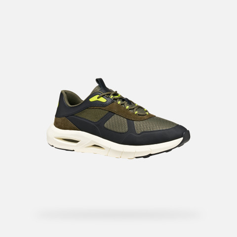 Low top sneakers SPHERICA ECUB-5 MAN Military/Black - image number 2 | GEOX