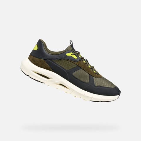 Low top sneakers SPHERICA ECUB-5 MAN Military/Black - image number 0 | GEOX