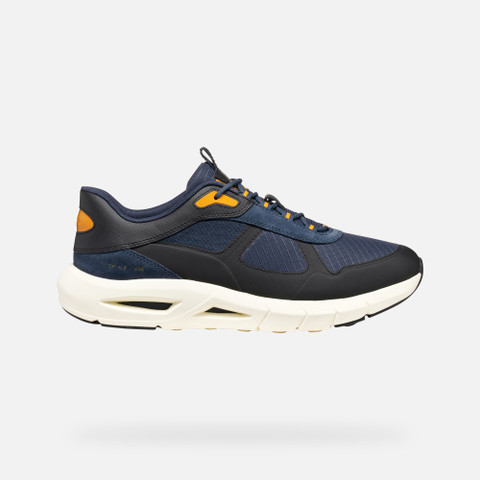 Low top sneakers SPHERICA ECUB-5 MAN Dark Avio/Black - image number 1 | GEOX