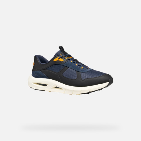 Low top sneakers SPHERICA ECUB-5 MAN Dark Avio/Black - image number 2 | GEOX