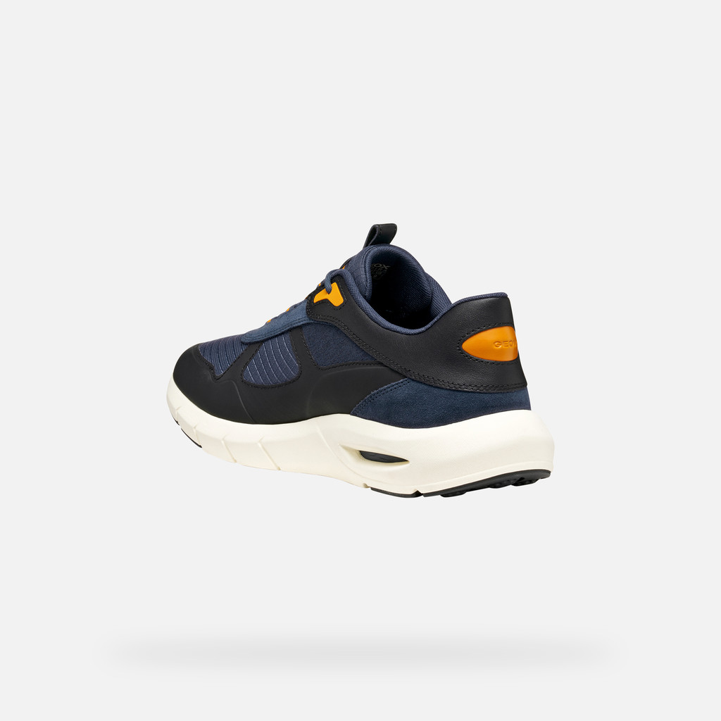 Low top sneakers SPHERICA ECUB-5 MAN Dark Avio/Black - image number 3 | GEOX