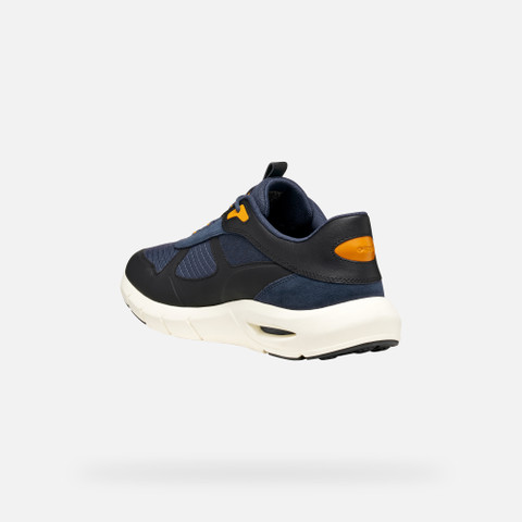 Low top sneakers SPHERICA ECUB-5 MAN Dark Avio/Black - image number 3 | GEOX