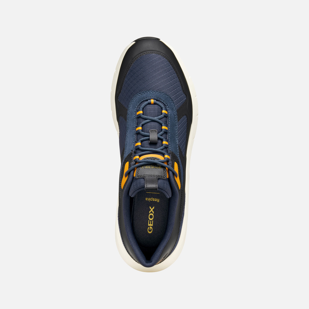 Low top sneakers SPHERICA ECUB-5 MAN Dark Avio/Black - image number 5 | GEOX