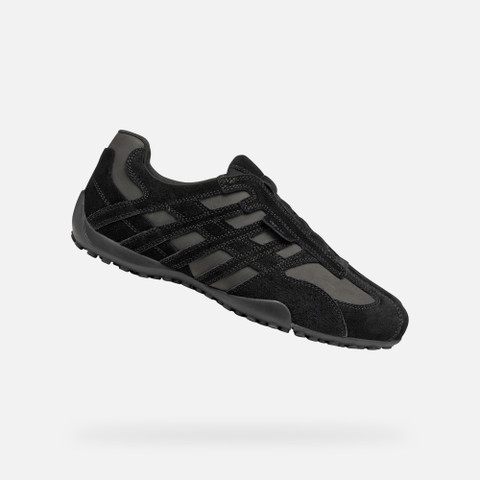 Laceless sneakers SNAKE ORIGINAL MAN Black - image number 0 | GEOX