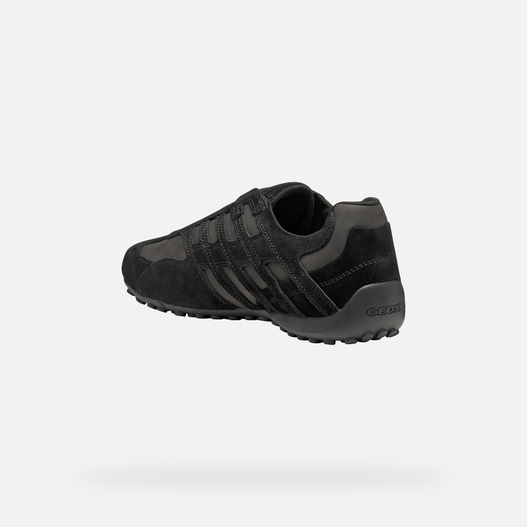 Laceless sneakers SNAKE ORIGINAL MAN Black - image number 3 | GEOX