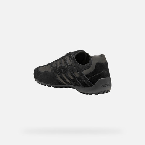 Laceless sneakers SNAKE ORIGINAL MAN Black - image number 3 | GEOX