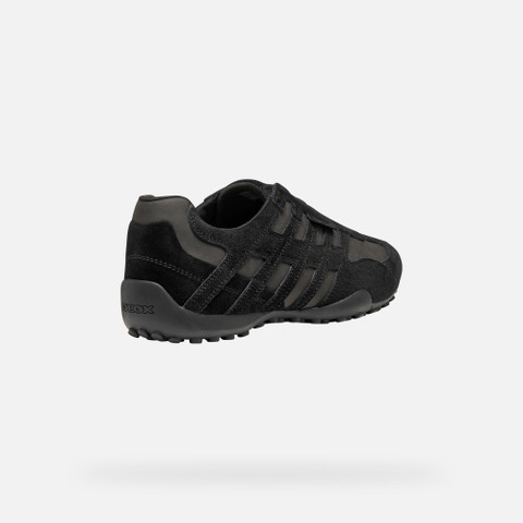 Laceless sneakers SNAKE ORIGINAL MAN Black - image number 4 | GEOX