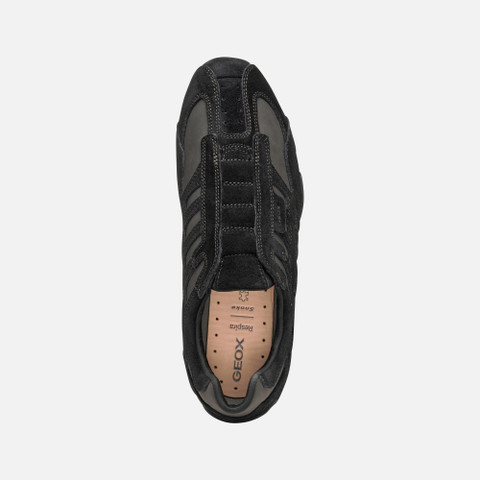 Laceless sneakers SNAKE ORIGINAL MAN Black - image number 5 | GEOX
