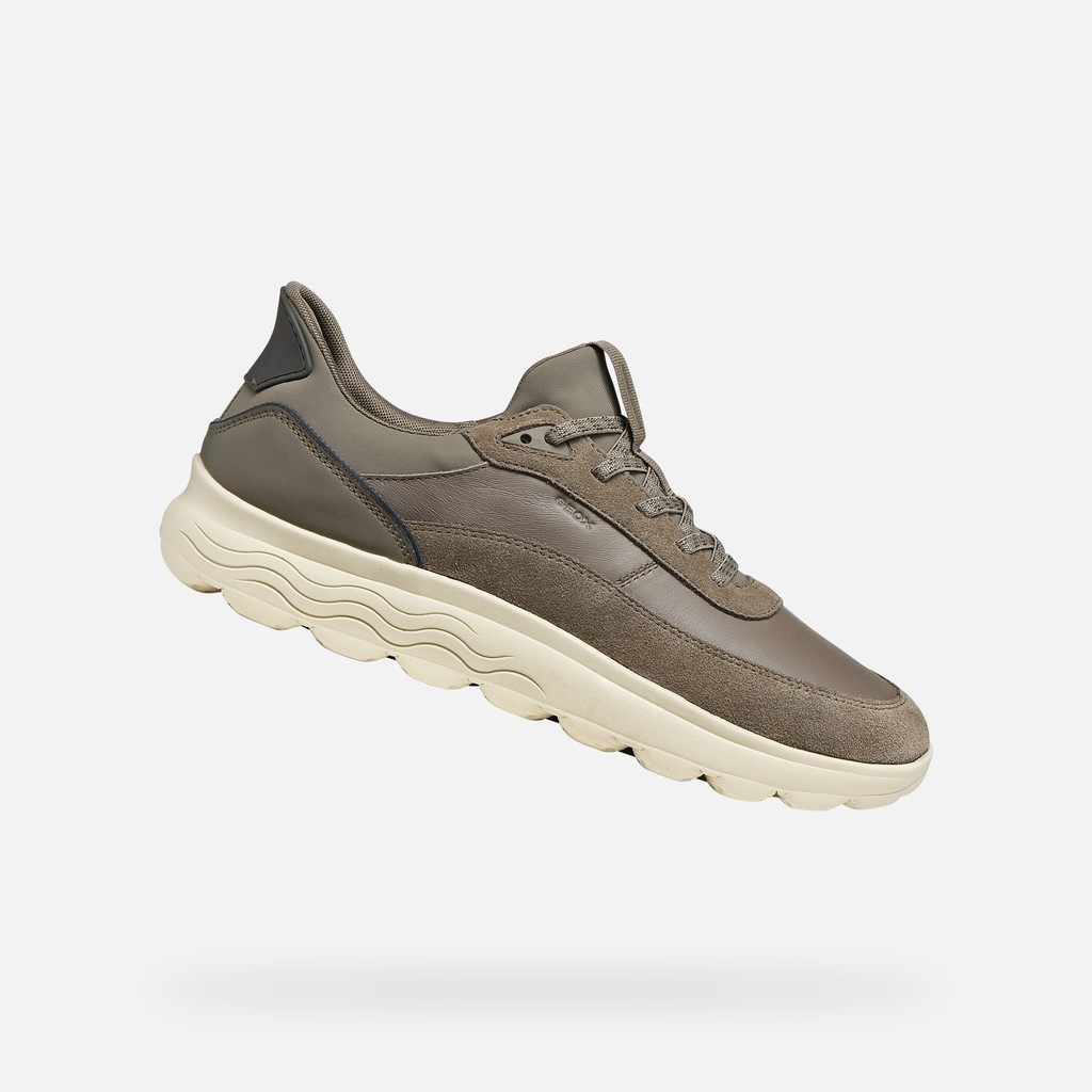 Scarpe slip in SPHERICA PLUS UOMO Taupe - image number 0 | GEOX