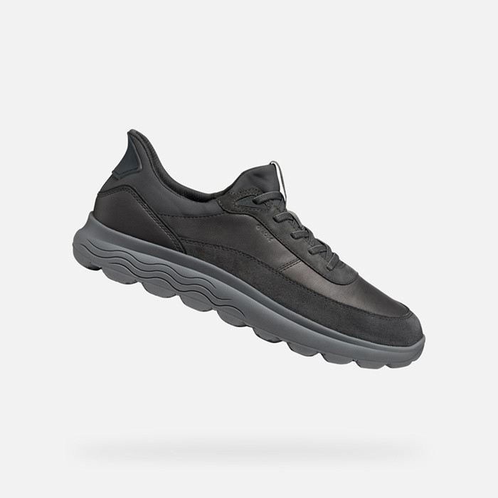 Slip in sneakers SPHERICA PLUS MAN Graphite | GEOX