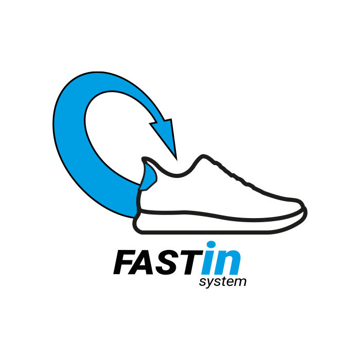 Slip in sneakers SPHERICA PLUS MAN Graphite | GEOX