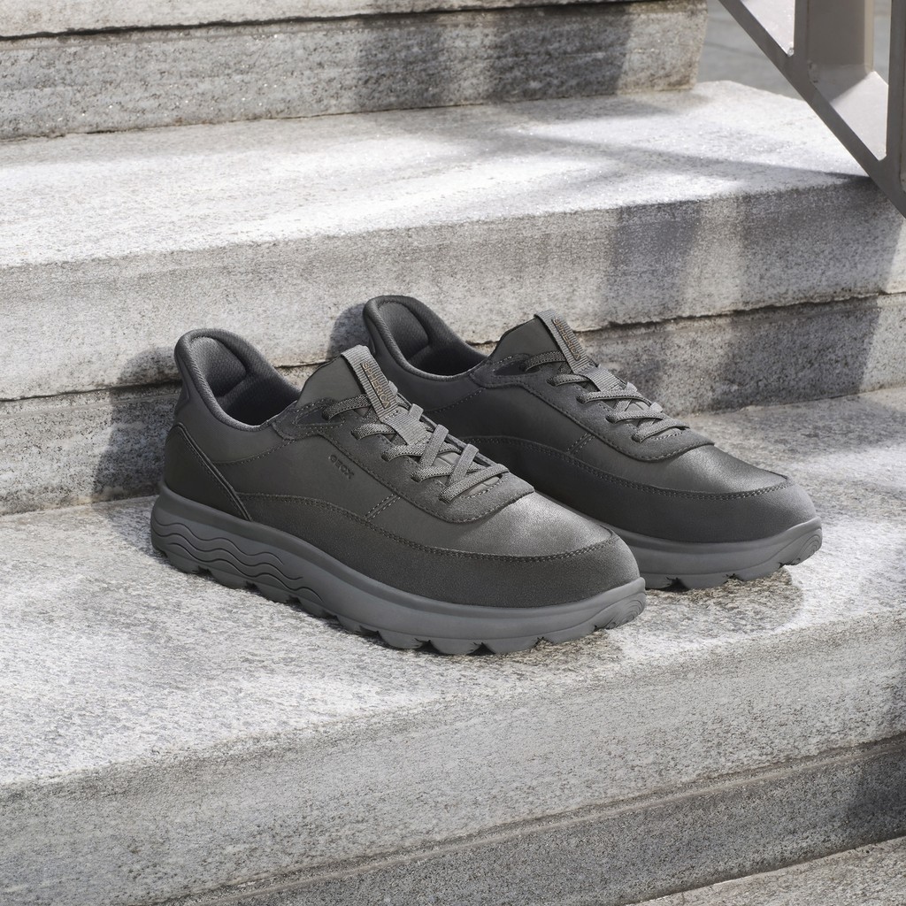 Slip-on shoes SPHERICA PLUS MAN Graphite - image number 1 | GEOX