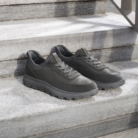 Slip-on shoes SPHERICA PLUS MAN Graphite - image number 1 | GEOX