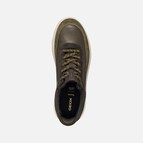Laceless sneakers SPHERICA PLUS MAN Military/Coffee - image number 5 | GEOX