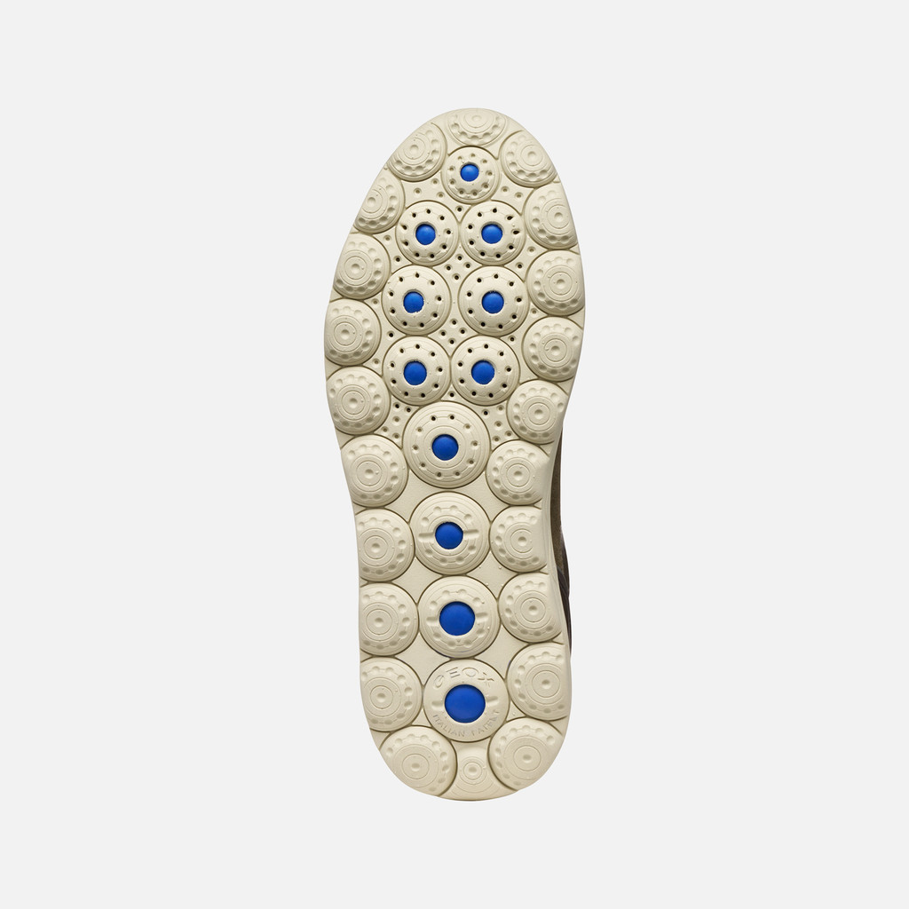 Laceless sneakers SPHERICA PLUS MAN Military/Coffee - image number 6 | GEOX