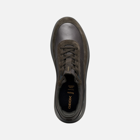 Laceless sneakers SPHERICA PLUS MAN Dark Brown - image number 5 | GEOX