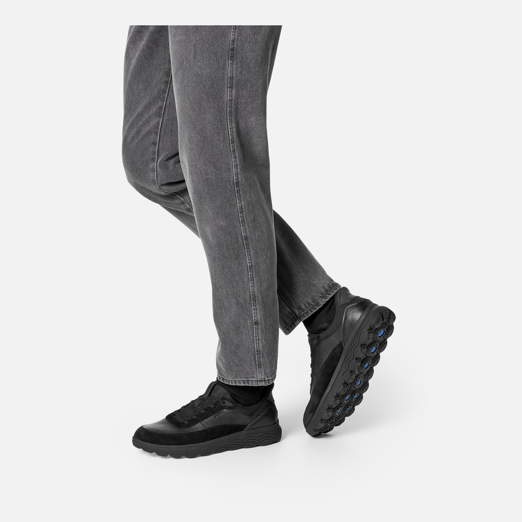 Slip in sneakers SPHERICA PLUS MAN Black - image number 2 | GEOX