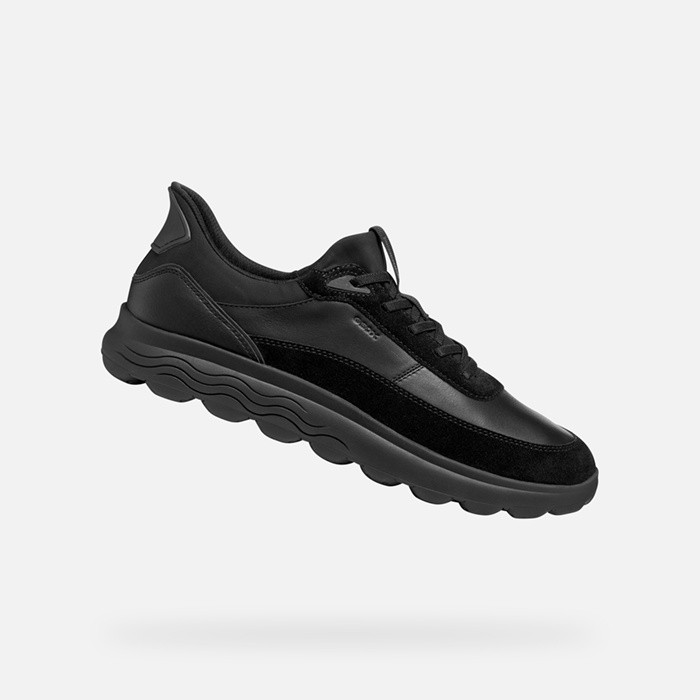 Laceless sneakers SPHERICA PLUS MAN Black | GEOX