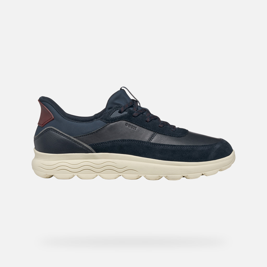Laceless sneakers SPHERICA PLUS MAN Navy/Dark Avio - image number 1 | GEOX