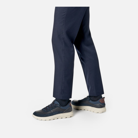 Slip in sneakers SPHERICA PLUS MAN Navy/Dark Avio - image number 2 | GEOX