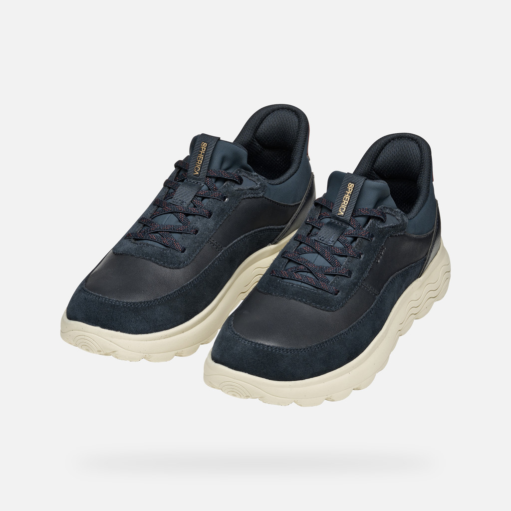 Slip in sneakers SPHERICA PLUS MAN Navy/Dark Avio - image number 10 | GEOX
