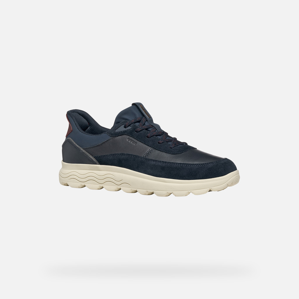 Laceless sneakers SPHERICA PLUS MAN Navy/Dark Avio - image number 2 | GEOX