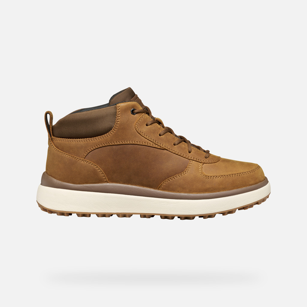 Mid calf boots GRANITO + GRIP MAN Ochre - image number 1 | GEOX