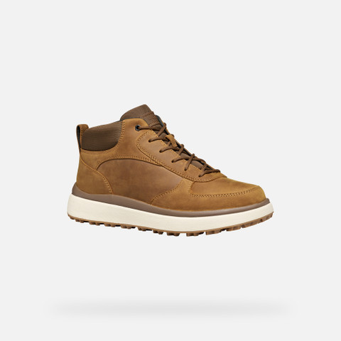 Mid calf boots GRANITO + GRIP MAN Ochre - image number 2 | GEOX