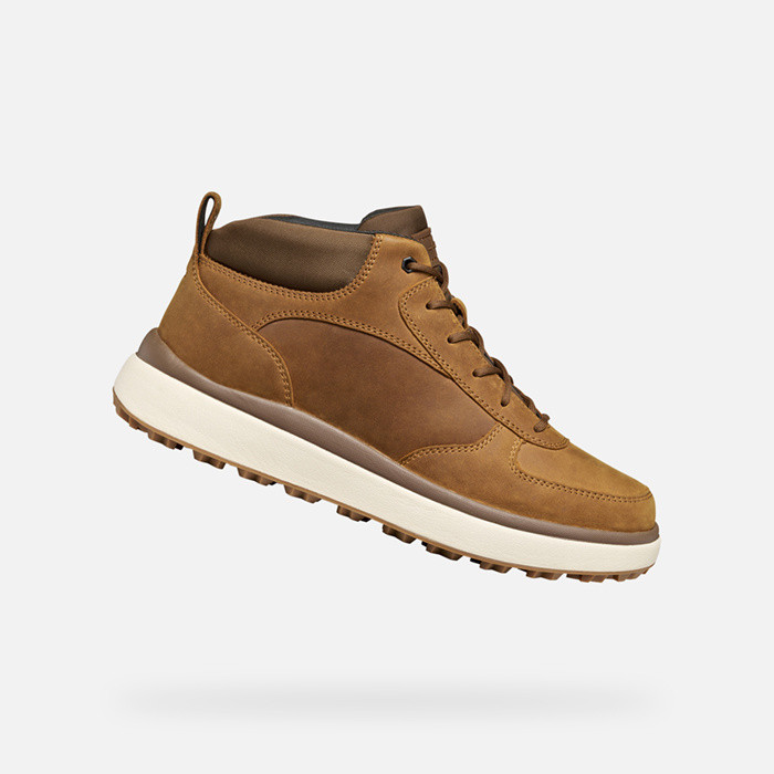 Mid calf boots GRANITO + GRIP MAN Ochre | GEOX