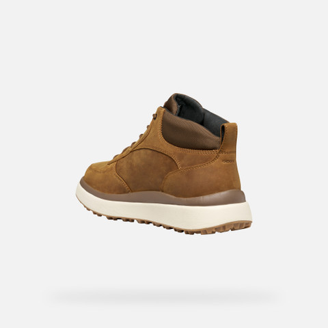 Mid calf boots GRANITO + GRIP MAN Ochre - image number 3 | GEOX