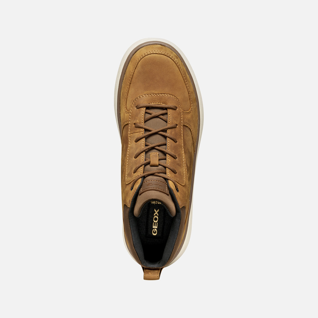 Mid calf boots GRANITO + GRIP MAN Ochre - image number 5 | GEOX