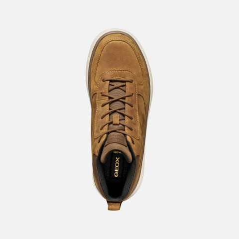 Mid calf boots GRANITO + GRIP MAN Ochre - image number 5 | GEOX