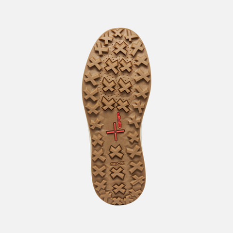 Mid calf boots GRANITO + GRIP MAN Ochre - image number 6 | GEOX