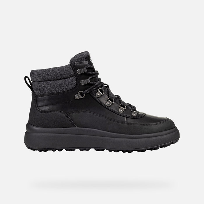 Winter boots GRANITO + GRIP MAN Black/Charcoal | GEOX