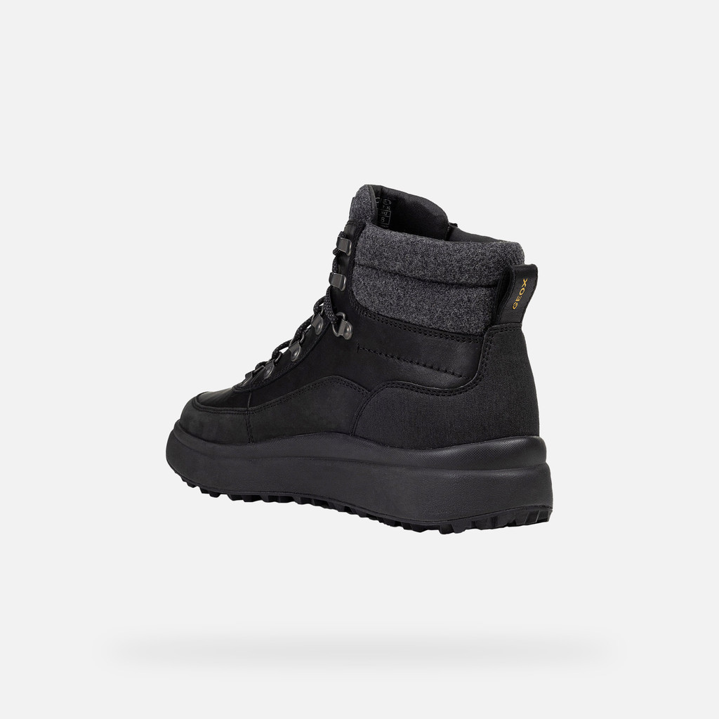 Winter boots GRANITO + GRIP MAN Black/Charcoal - image number 3 | GEOX