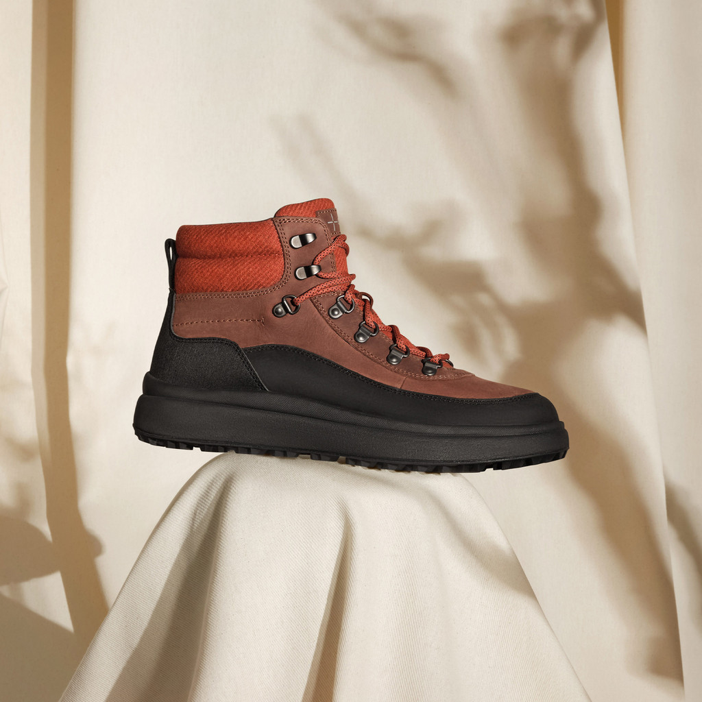 Winter boots GRANITO + GRIP MAN Rust/Black - image number 8 | GEOX