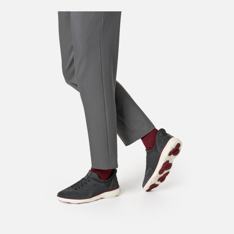 Slip in sneakers NEBULA 2.0 PLUS MAN Graphite - image number 2 | GEOX