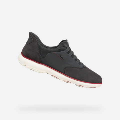 Laceless sneakers NEBULA 2.0 PLUS MAN Graphite - image number 0 | GEOX