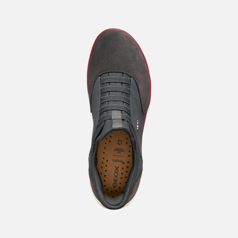 Laceless sneakers NEBULA 2.0 PLUS MAN Graphite - image number 5 | GEOX