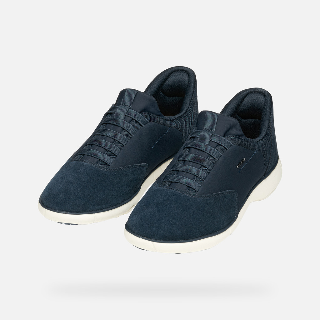 Slip in sneakers NEBULA 2.0 PLUS MAN Navy - image number 9 | GEOX